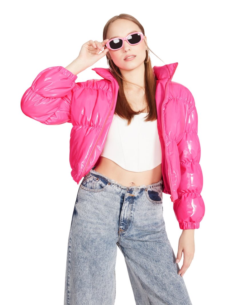 Pink Steve Madden Eden Women's Jackets | PH 3015CKG